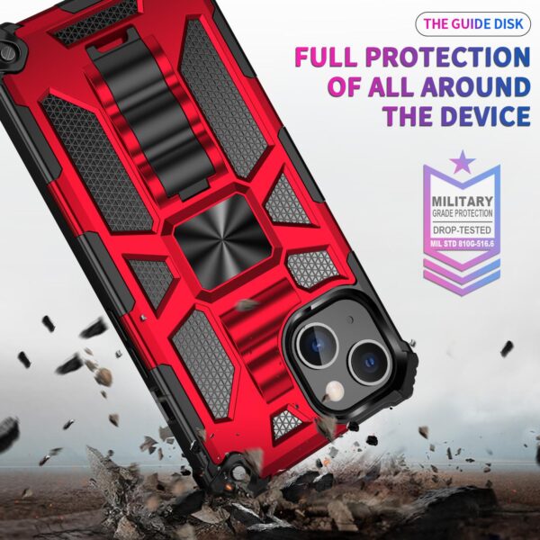 Apple iPhone 13 Rome Tech Armor Series Case Red 04