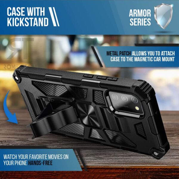 Samsung Galaxy A02s Rome Tech Armos Series Case Black 04 112cfcad 4334 44d9 afcc 205adebfcb73