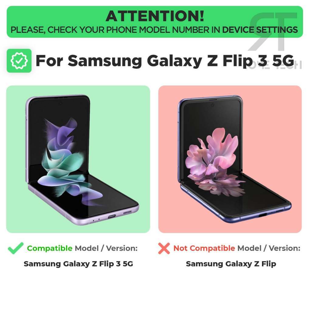 Samsung Galaxy Z Flip 3 5G Rome Tech Shell Holster Combo Case Orange 02