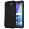 Samsung Galaxy j3 Rome Tech Shell Holster Combo Case Black 01
