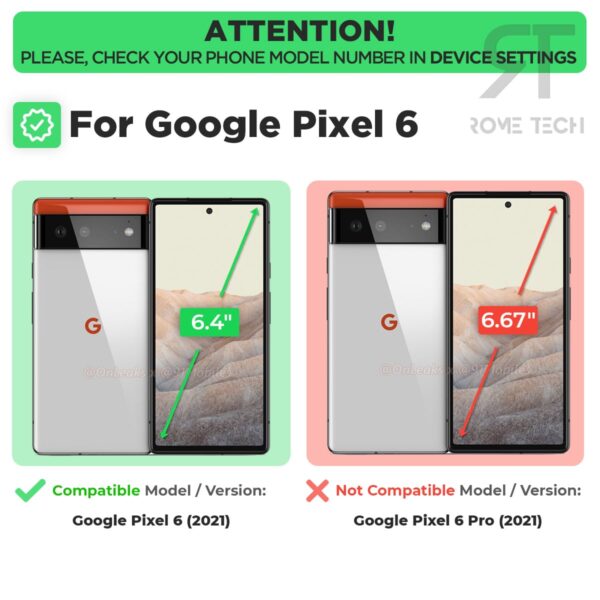 Google Pixel 6 Rome Tech Shell Holster Combo Case Black 02