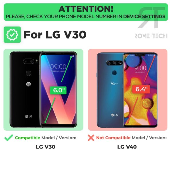 LG V30 Rome Tech Shell Holster Combo Case Black 02 min 2