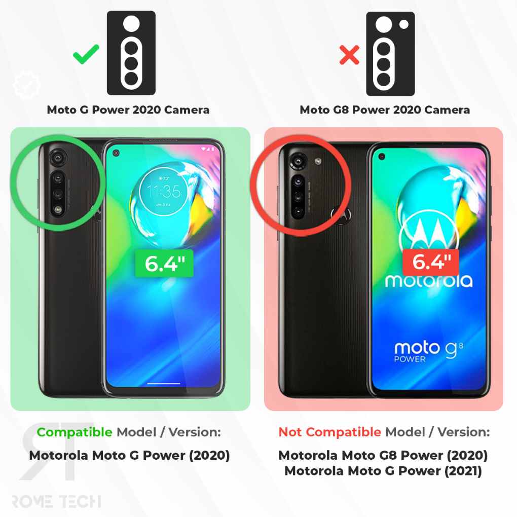 Motorola Moto G Power Rome Tech Shell Holster Combo Case Black 02 2
