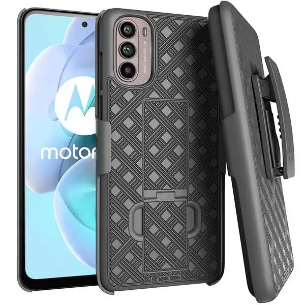 Motorola moto g stylus 5g 2022 holster case With belt clip and kickstand