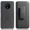 OnePlus 7T Rome Tech Shell Holster Combo Case Black 0