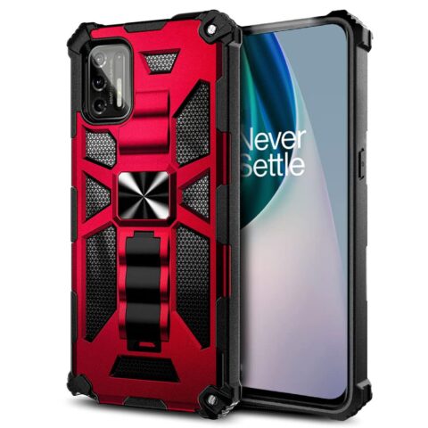 OnePlus Nord N200 5G Rome Tech Armos Series Case Red 01