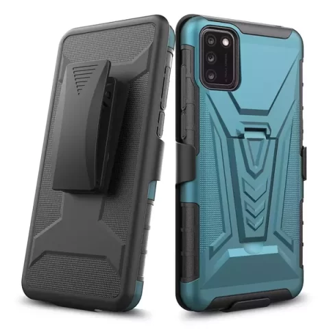 tcl 4x 5g case with kickstand black Teal