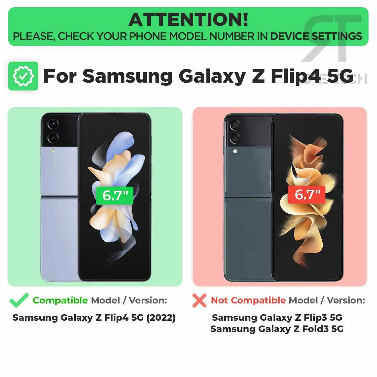 Samsung Galaxy Z Flip 4 Holster Case