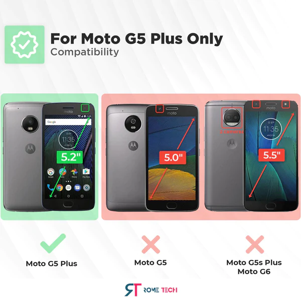 Motorola Moto G5 Plus Rome Tech Dual Layer Holster Case