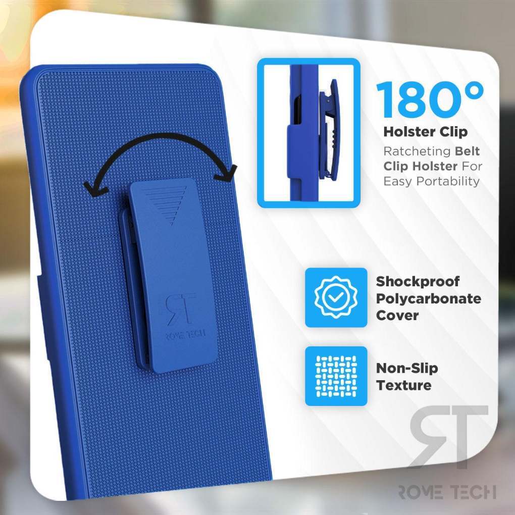 Nokia G300 Shell Holster Combo Case Blue