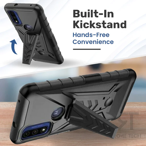 Rome Tech Holster Case for Motorola Moto G Play with Kickstand