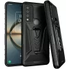 Dual Layer Holster Case for TCL 30 V 5G Rome Tech Black