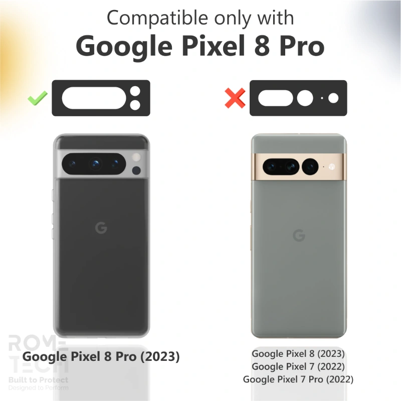 Google Pixel 8 Pro (2023) Rome Tech Shell Holster Combo Case