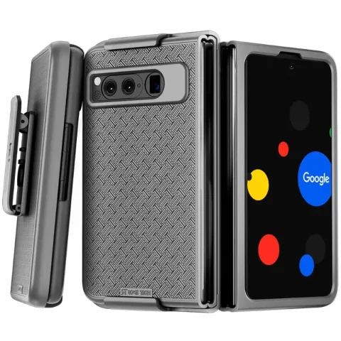 Google Pixel Fold Protective Phone Case + Belt Clip Holster from Rome Tech