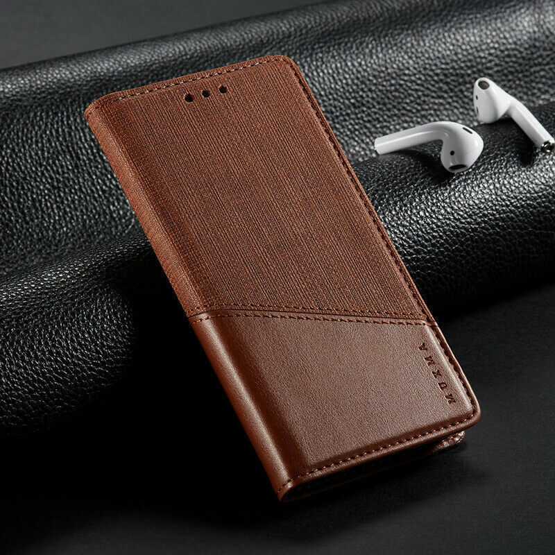 Leather Wallet Flip Case For Oneplus 11R Brown