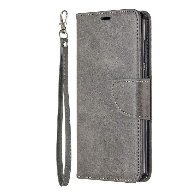 Nokia C22 C32 G22 Magnetic Leather Flip Wallet Case Cover Gray