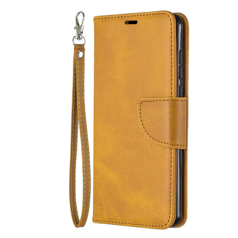 Nokia C22 C32 G22 Magnetic Leather Flip Wallet Case Cover Yellow