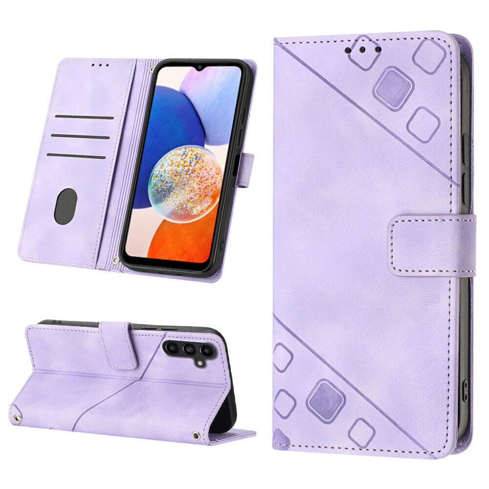 Oneplus CE3 Leather Wallet Flip back Case Purple