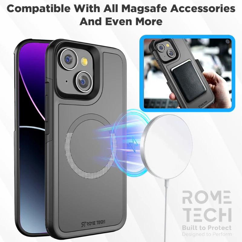 Apple iPhone 15 Plus (2023) Rome Tech Case w:Magsafe