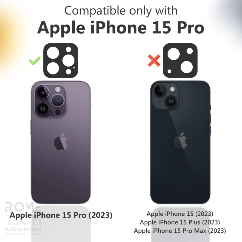 Apple iPhone 15 Pro (2023) Rome Tech Defender Series Case