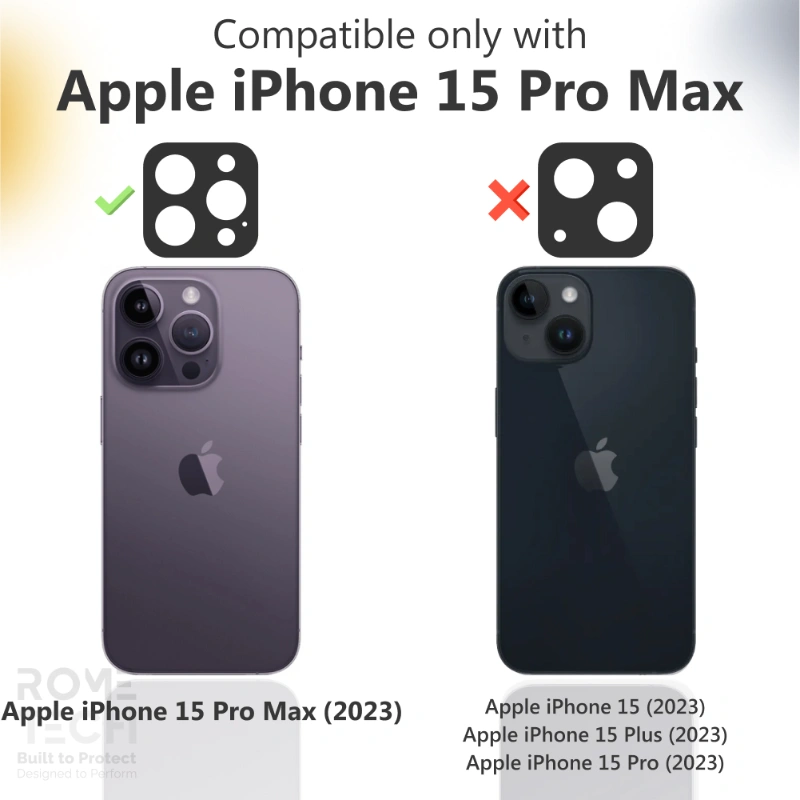 Apple iPhone 15 Pro Max (2023) Rome Tech Defender Series Case