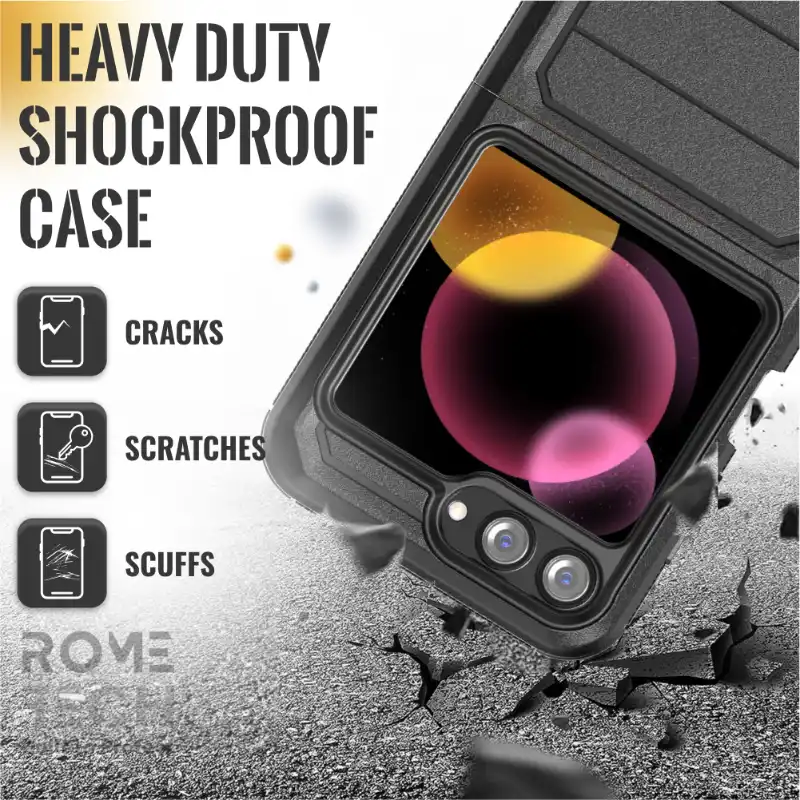 Galaxy Z Flip5 (2023) Rome Tech Defender Series Case