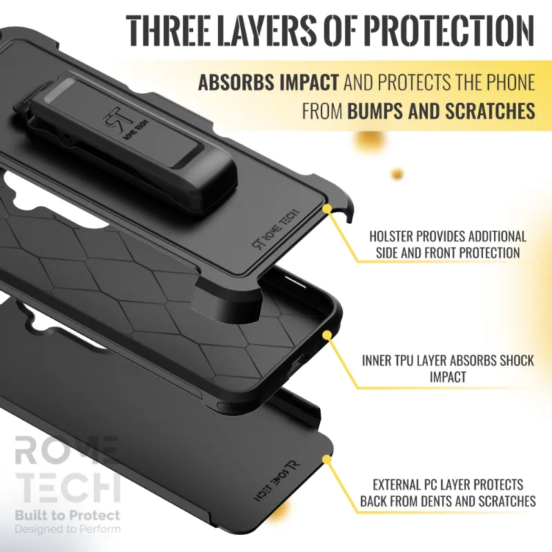 Galaxy S23 FE (2023) Rome Tech Dual Layer Holster Case w:Magsafe