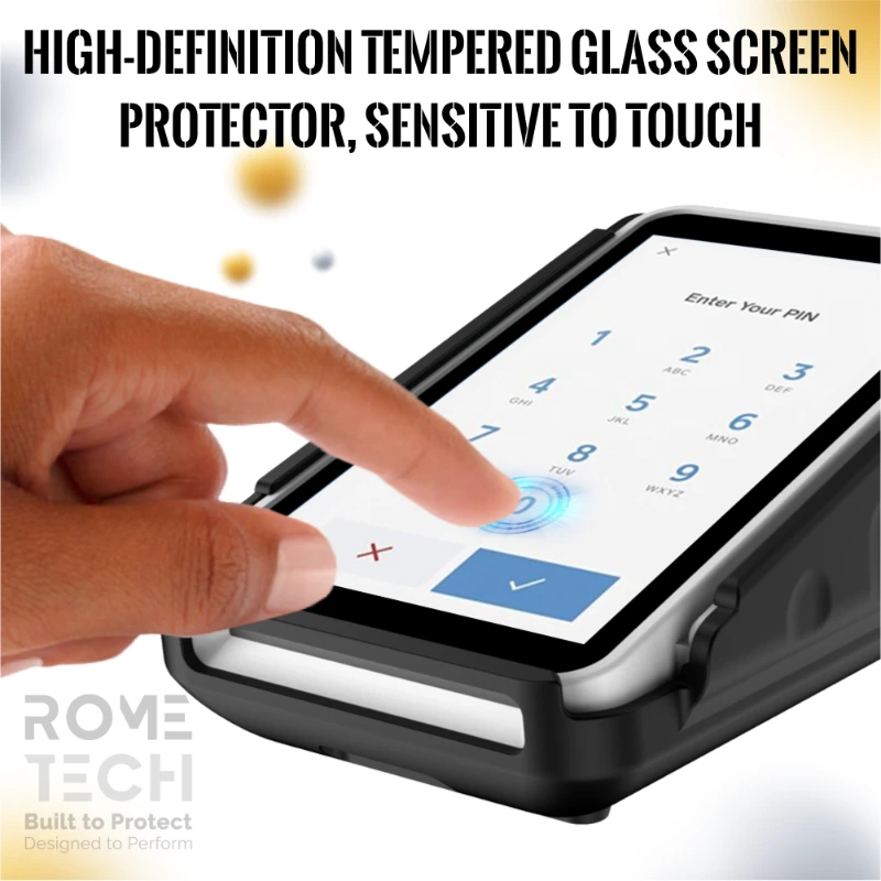 Square Terminal Case w:Screen Protector