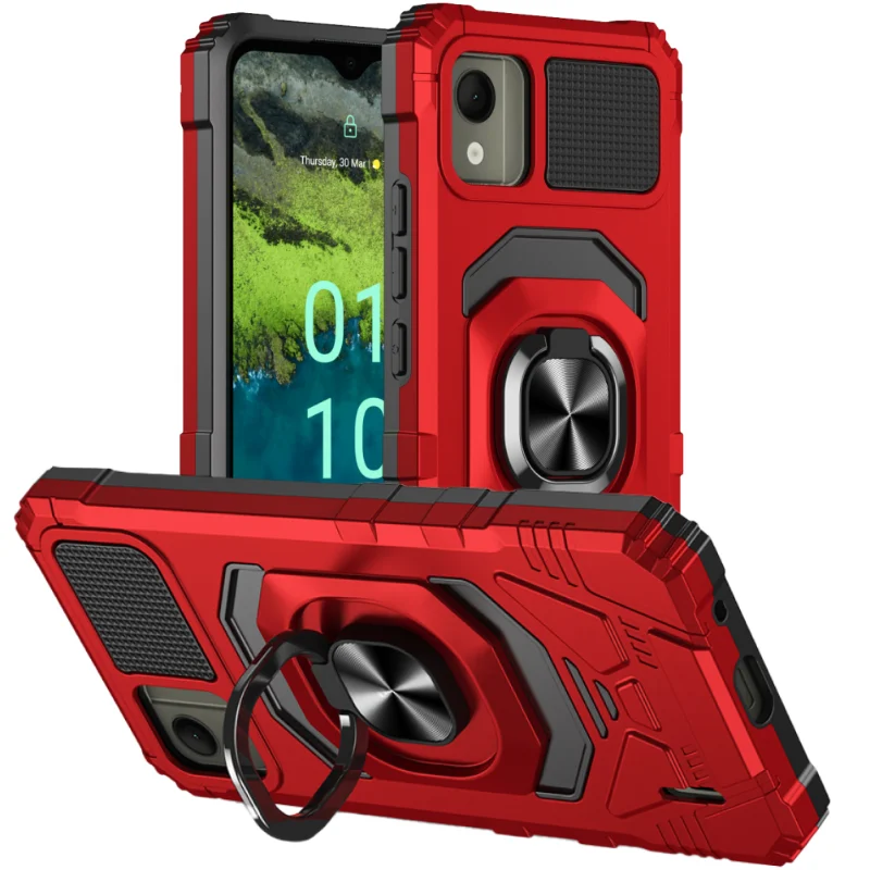 Nokia C110 Rome Tech Armor Case Red