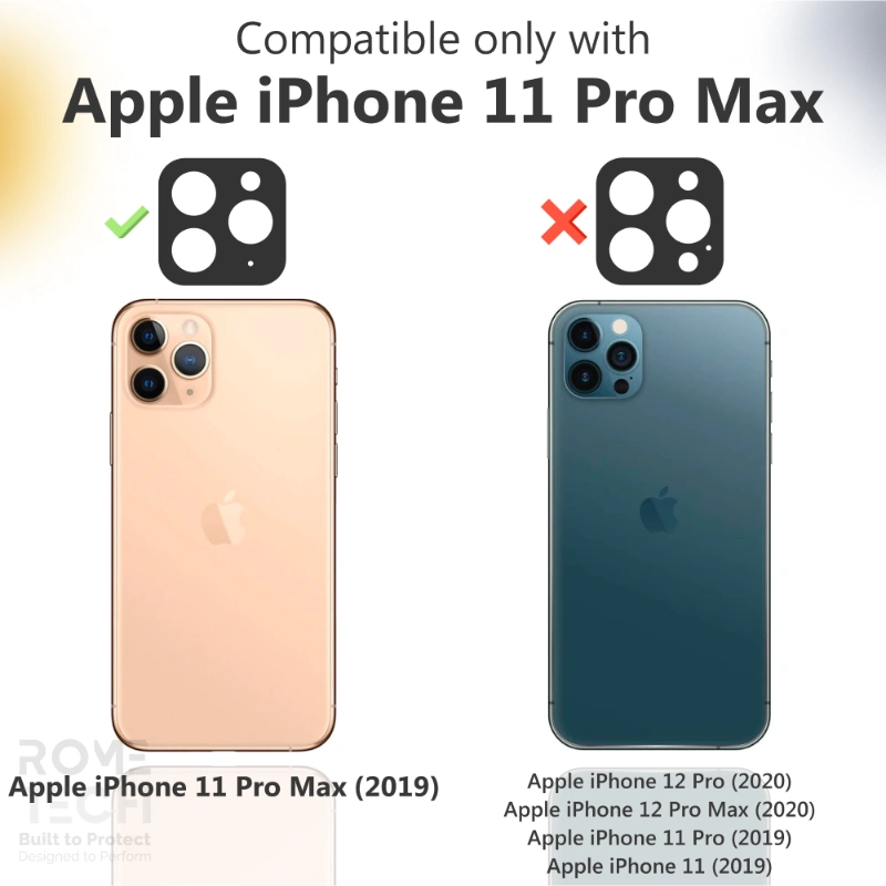 Apple iPhone 11 Pro Max 6.5 (2019) Rome Tech Clarity Case w:Magsafe