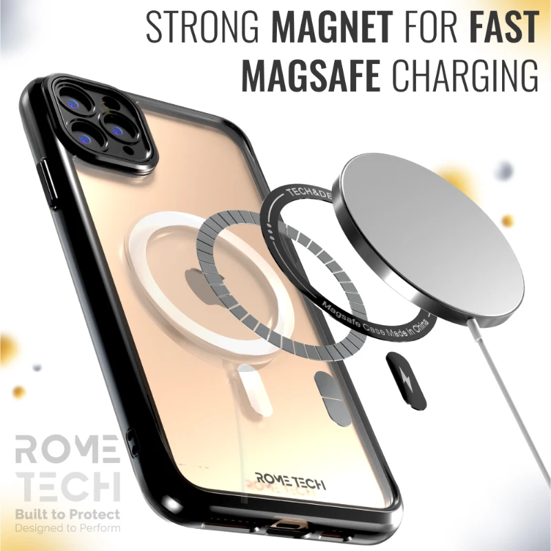 Apple iPhone 11 Pro Max Rome Tech Clarity Case w:Magsafe