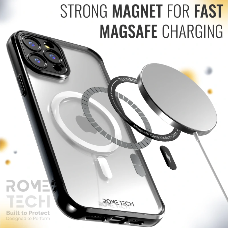Apple iPhone 12 Pro Max Rome Tech Clarity Case w:Magsafe