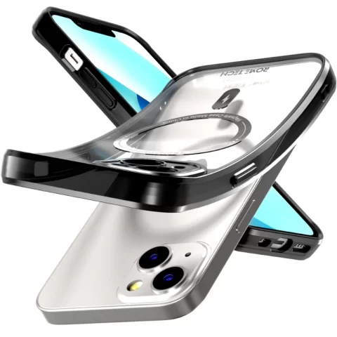 Apple iPhone 13 Mini 5.4 (2021) Rome Tech Clarity Case w:Magsafe Black