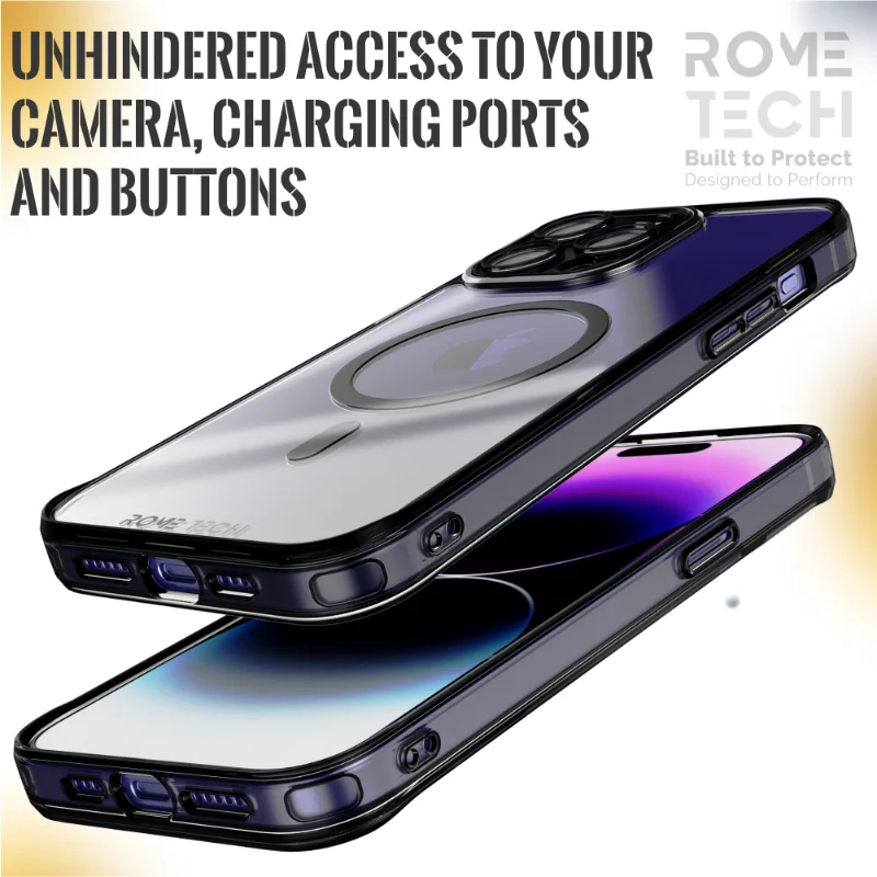 Apple iPhone 14 Pro Max Rome Tech Clarity Holster Case