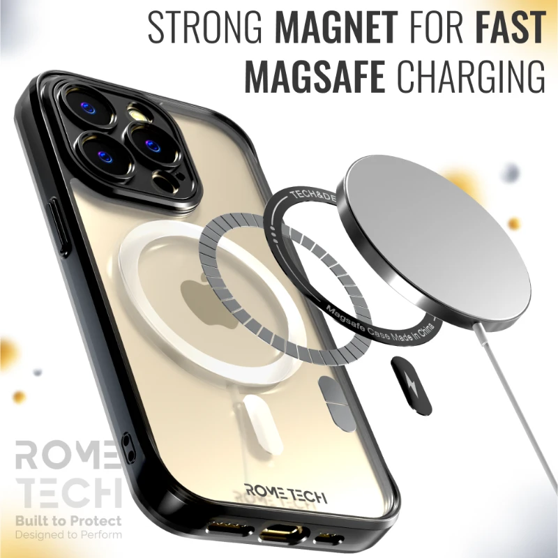Apple iPhone 14 Pro Rome Tech Clarity Case w:Magsafe