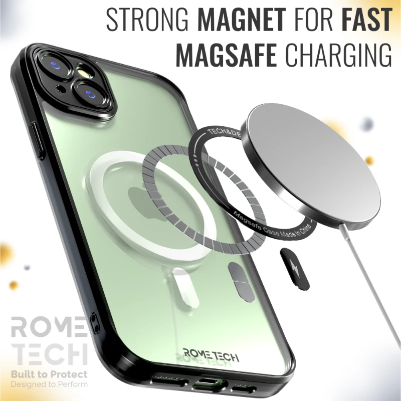 Apple iPhone 15 Plus Rome Tech Clarity Case w:Magsafe