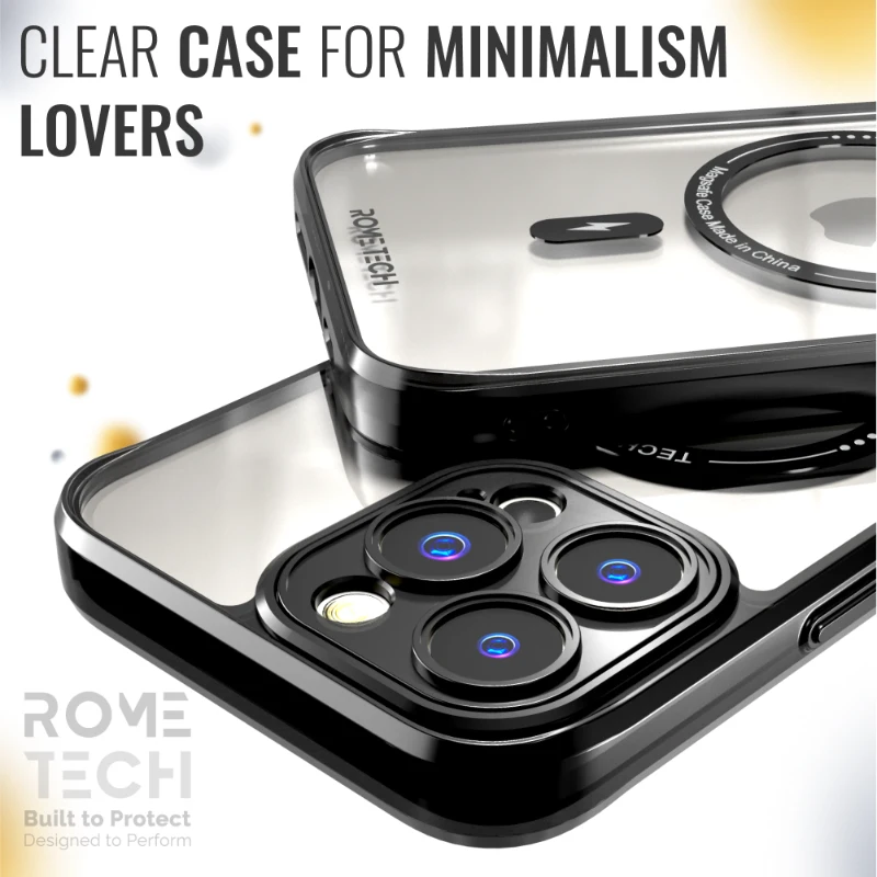 Apple iPhone 15 Pro Max (2023) Rome Tech Clarity Case