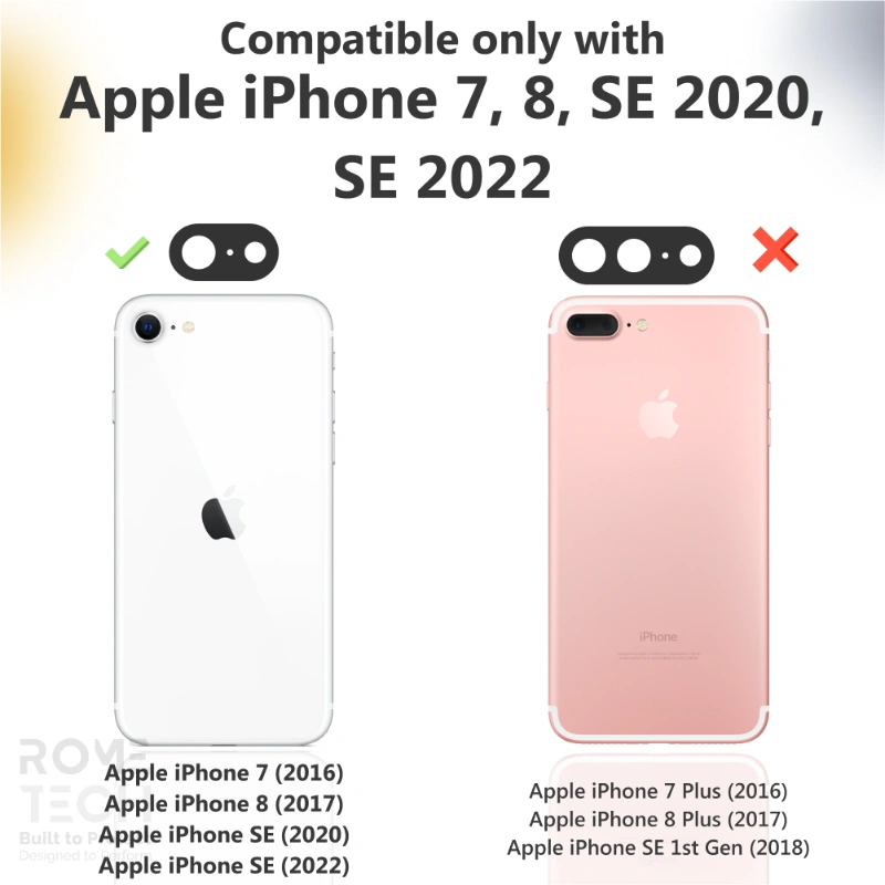 Apple iPhone 7:8:SE:SE2 4.7 (2022) Rome Tech Clarity Case w:Magsafe