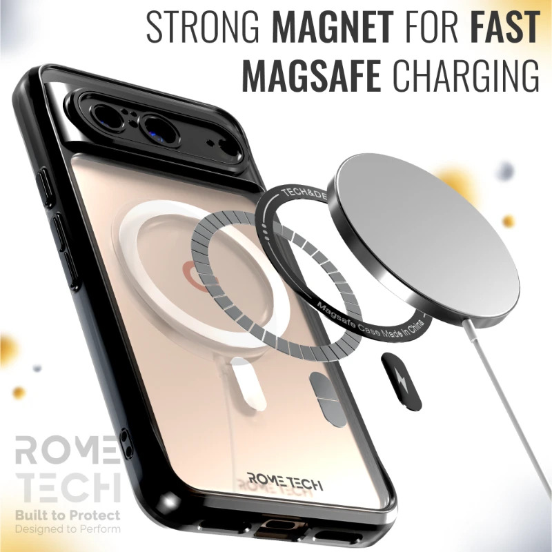 Google Pixel 8 Rome Tech Clarity Case w:Magsafe