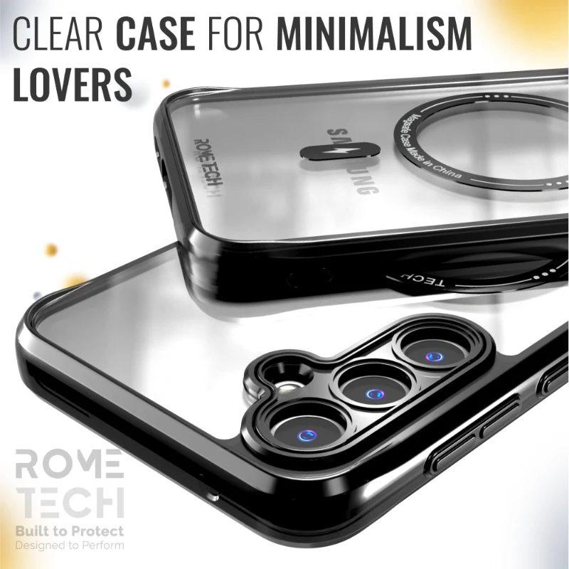 Samsung Galaxy S23 FE (2023) Rome Tech Clarity Case