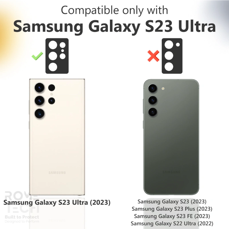 Samsung Galaxy S23 Ultra 6.8 (2022) Rome Tech Clarity Case w:Magsafe