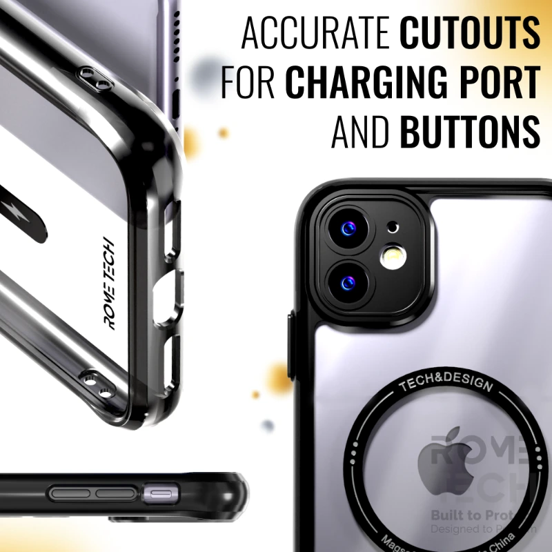iPhone 11 6.1 (2019) Rome Tech Clarity Case w:Magsafe