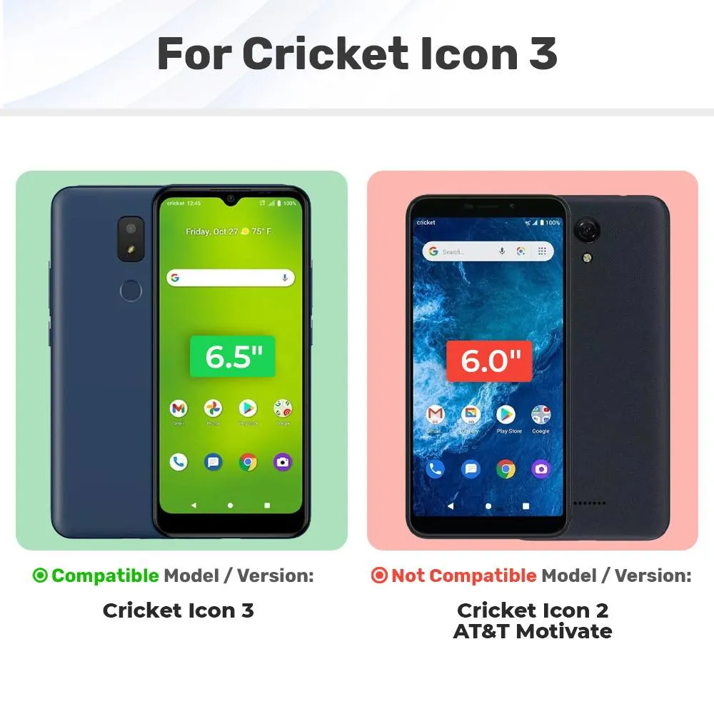 Cricket Icon 3 6.5 (2021) Rome Tech Armor Magnetic Case