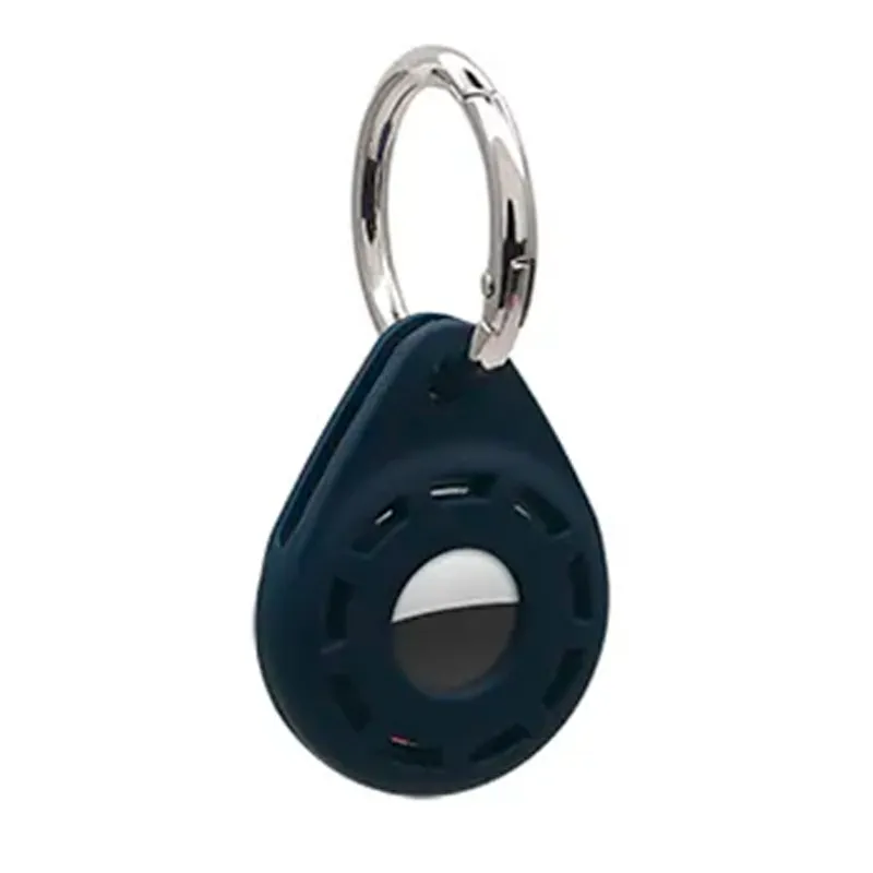Drop Shaped Style Fob Case for AirTag Blue