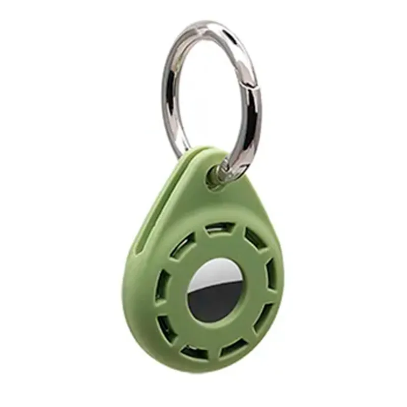 Drop Shaped Style Fob Case for AirTag Green