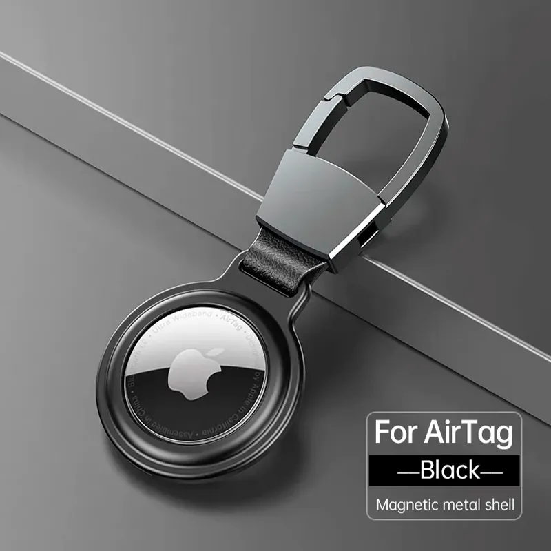 Fob Case with Magnetic Attraction for AirTag Black