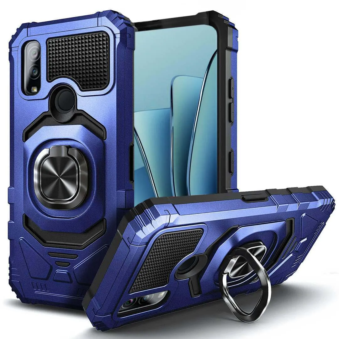 Kyocera DuraSport 5G 6.1 (2021) Rome Tech Armor Magnetic Case Blue