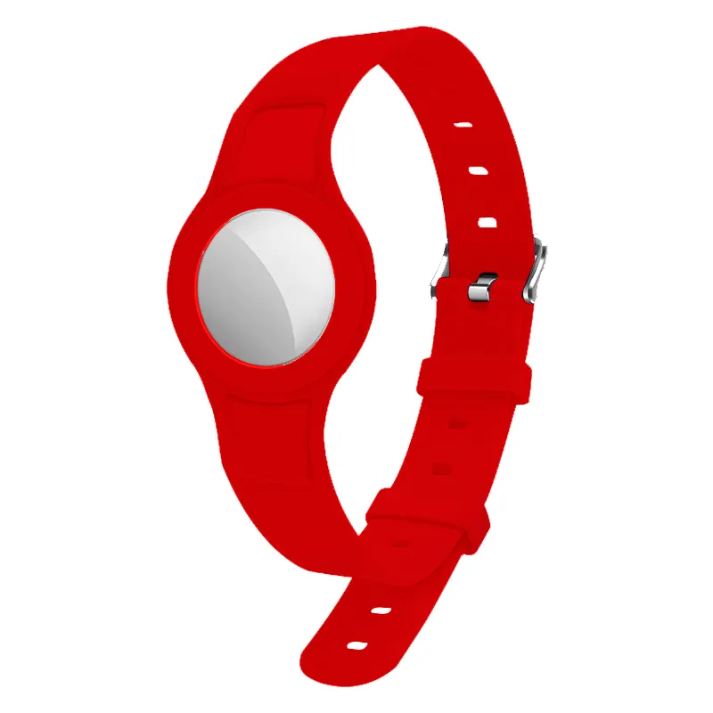 Pet Strap for AirTag Red