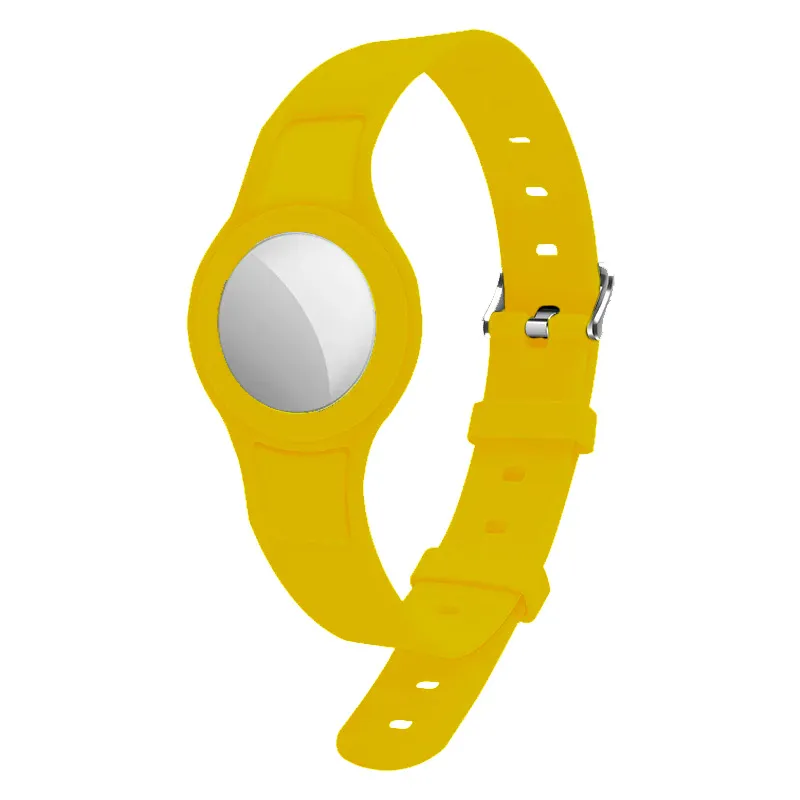 Pet Strap for AirTag Yellow