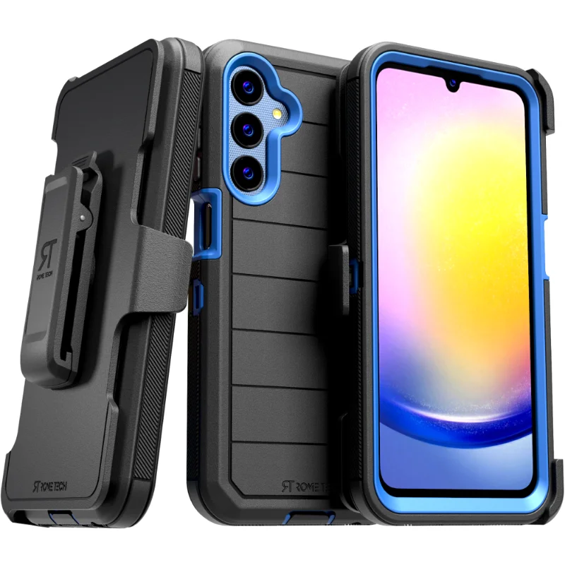 Samsung A25 5G (2024) Rome Tech Defender Series Case Blue Black